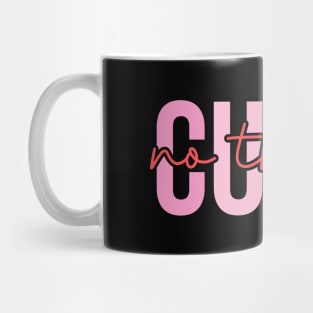 No Thanks, Cupid Funny Anti Valentine Gift Mug